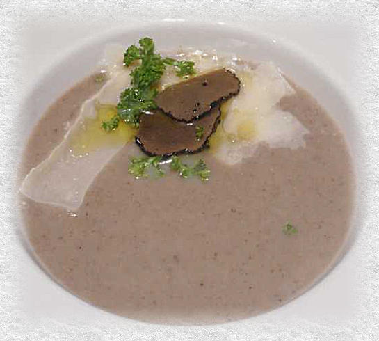 soupe aux truffes