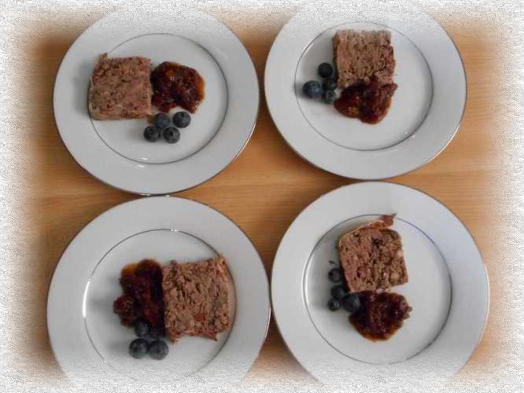 terrine de sanglier avec sauce à la bière de Noël