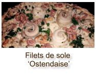Filets de sole ‘Ostendaise’