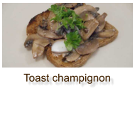 Toast champignon