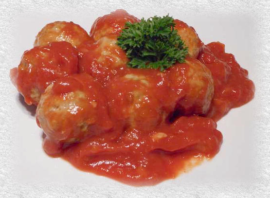 boulettes de viande à la sauce tomate