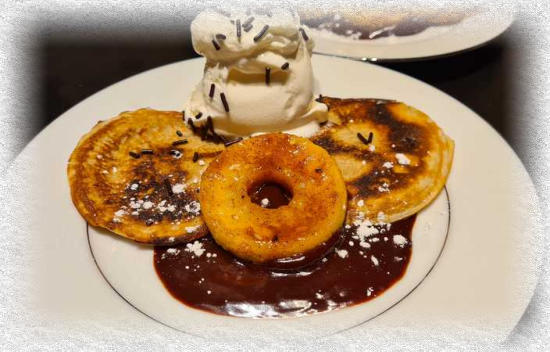 crêpes normandes avec glace