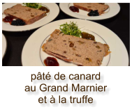 pâté de canard au Grand Marnier et à la truffe