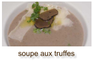 soupe aux truffes