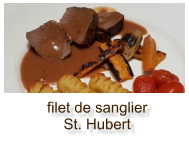 filet de sanglier St. Hubert