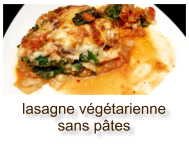 lasagne végétarienne sans pâtes