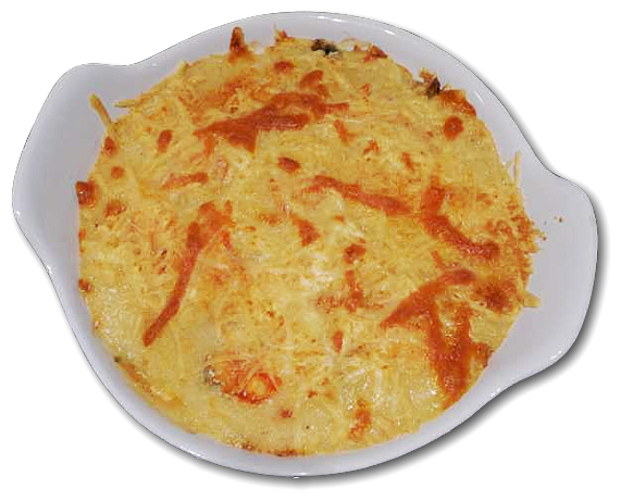 Crabe au gratin