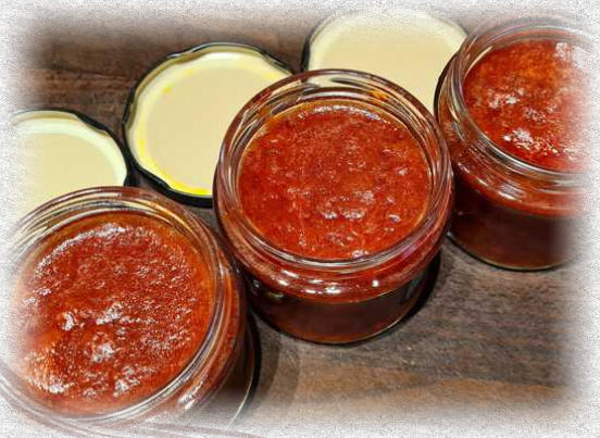 Confiture de fraise sans sucre