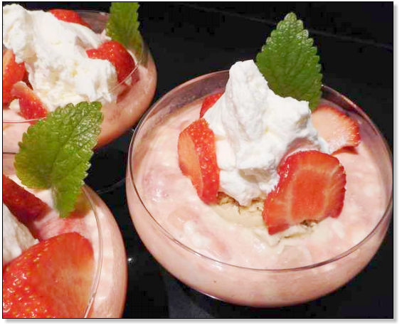 Fraises Romanoff