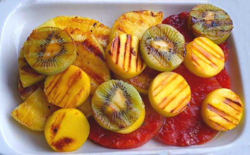 fruits grillés