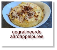 gegratineerde aardappelpuree