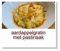 aardappelgratin met pastinaak