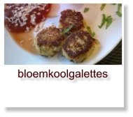 bloemkoolgalettes