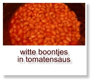 witte boontjes in tomatensaus