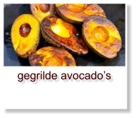 gegrilde avocado’s