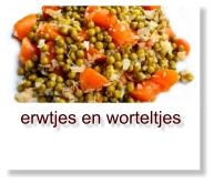 erwtjes en worteltjes