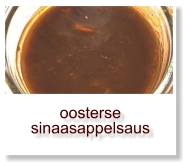 oosterse sinaasappelsaus