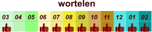 01 02 03 04 07 05 09 10 08 11 12 06 wortelen