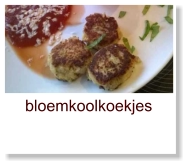 bloemkoolkoekjes