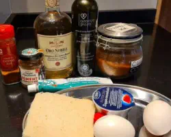 Provencaalse rouille, alle ingrediënten