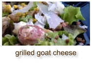 grilled goat cheese