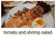tomato and shrimp salad