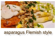 asparagus Flemish style