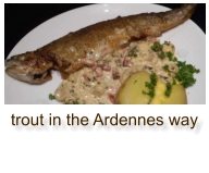 trout in the Ardennes way