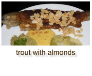 trout with almonds