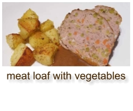 meat loaf with vegetables