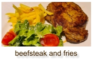 beefsteak and fries