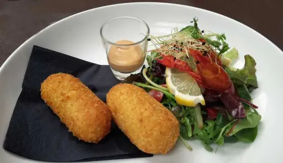 Ostend shrimp croquettes