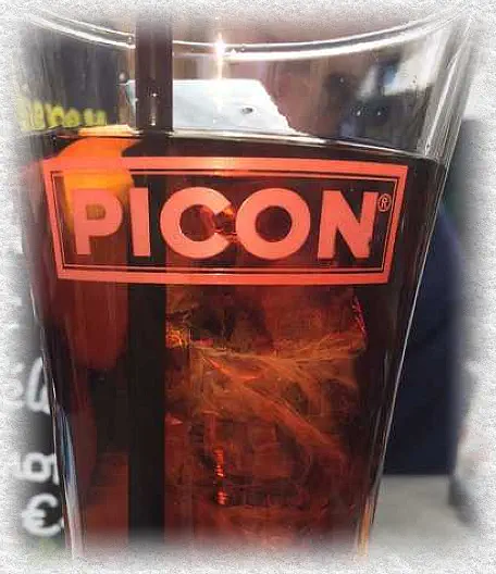 Picon with white wine - Picon royal