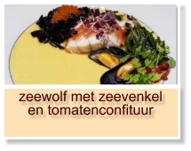 zeewolf met zeevenkel en tomatenconfituur