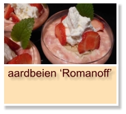 aardbeien ‘Romanoff’