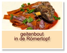 geitenbout in de Römertopf