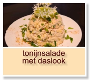 tonijnsalade met daslook
