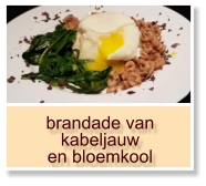 brandade van kabeljauw en bloemkool