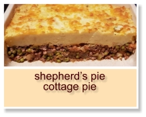 shepherd’s pie cottage pie