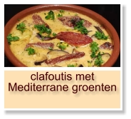 clafoutis met Mediterrane groenten
