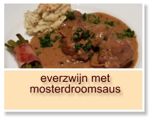 everzwijn met mosterdroomsaus