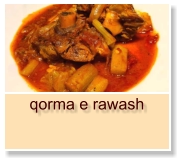 qorma e rawash