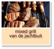 mixed grill van de jachtbuit