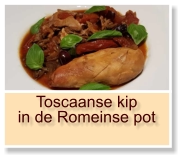 Toscaanse kip in de Romeinse pot