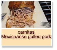 carnitas Mexicaanse pulled pork