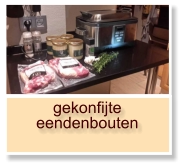 gekonfijte eendenbouten