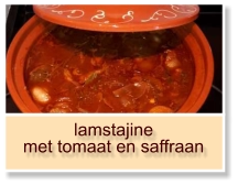 lamstajine met tomaat en saffraan