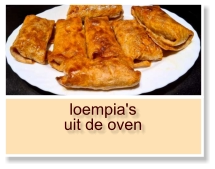 loempia's  uit de oven