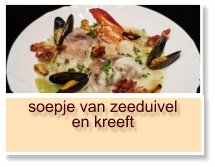 soepje van zeeduivel en kreeft