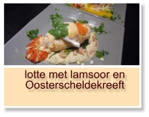 lotte met lamsoor en Oosterscheldekreeft
